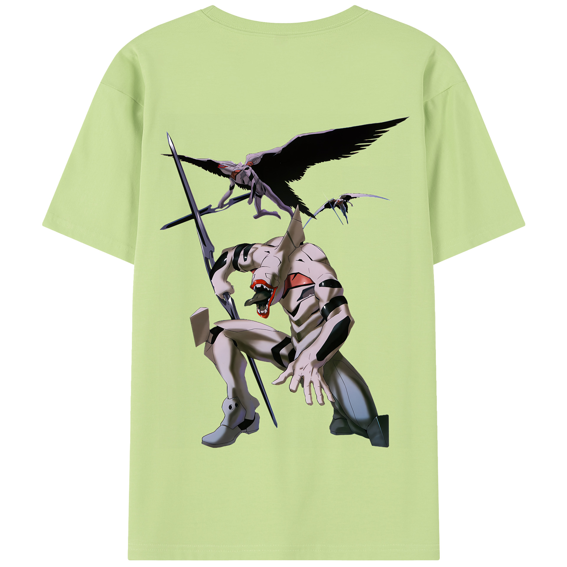 （画像用） EVA 新世紀エヴァンゲリオン 綿100％半袖Tシャツ（背面プリント）